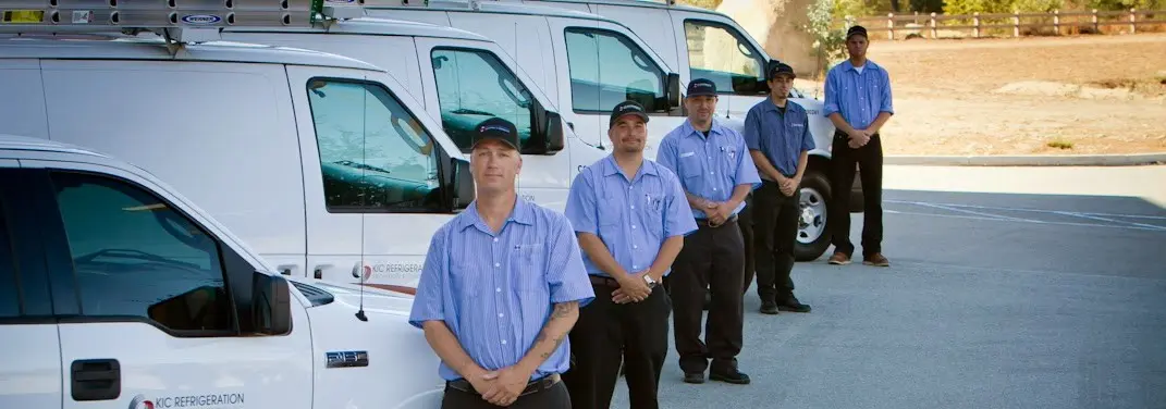 KIC Refrigeration crew ready for Mini Split Repair jobs across Eureka